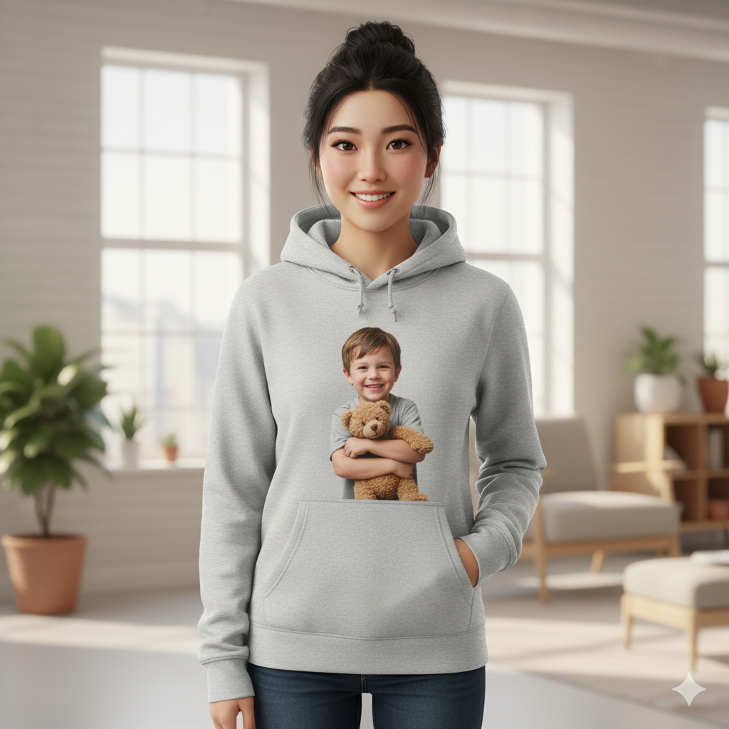 Custom Photo Hoodie – Design Your Own