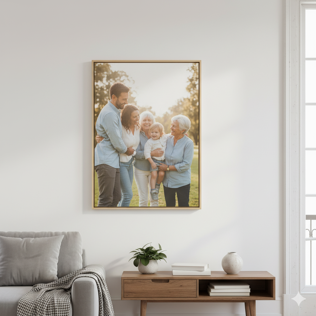 Custom Photo Canvas – Turn Your Memories into Wall Art
