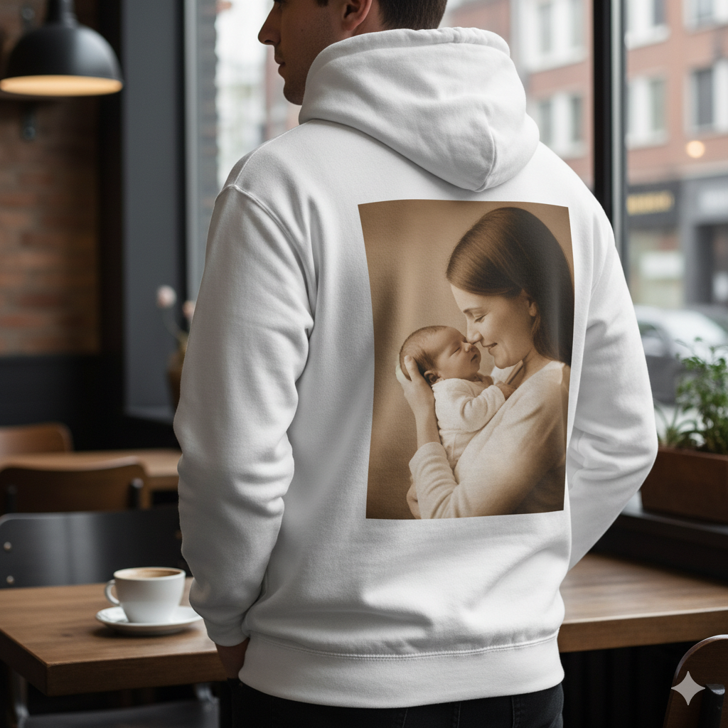 Custom Photo Hoodie – Design Your Own